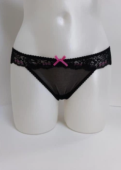 Женские трусы бразилиана Jadea 1514 Jadea S Чёрный