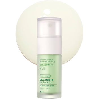 Антивозрастная эссенция VT Cosmetics Cica Reti-A Essence 0.1% для лица с ретинолом 30 мл