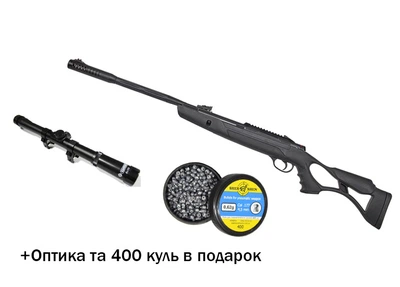Пневматическая винтовка Hatsan AirTact ED+оптика и пули в подарок