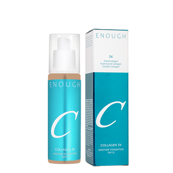 Тональний крем із потрійним колагеном Enough Collagen 3x Moisture Foundation SPF 15 100 мл, 30N Sand/Пісочний