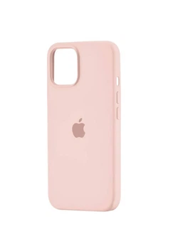 Чехол для iPhone 13 силиконовый Soft-touch Silicone Case Full Size (AA) Chalk Pink