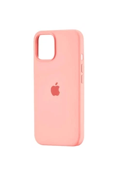 Чехол для iPhone 13 силиконовый Soft-touch Silicone Case Full Size (AA) Pink