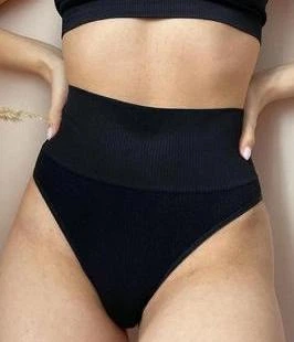 Жіночі коригуючі втягуючі трусики бразиліани Dyana - Розмір: L/XL- об’єм стегон- 95-105 см - Чорний