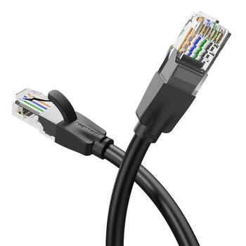 Патч-корд Vention CAT6 UTP RJ45 8 жил 8 м 1000 Мбит/с Черный (IBEBK)