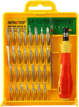 Викрутка-набір Impacter 32 од.