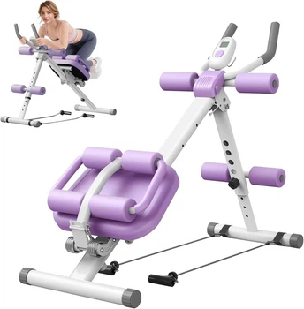 Тренажёр для пресса и спины Ab Trainer С регулировкой угла и мягкими валиками