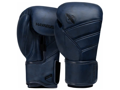 Боксерські рукавички HAYABUSA T3 Lux Boxing Gloves 14 унцій індіго (5814)