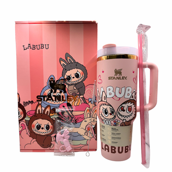 Термос термокружка Stanley Quencher H2.0 Tumbler из нержавеющей стали 1,18 л Peachy Pink KT7001947
