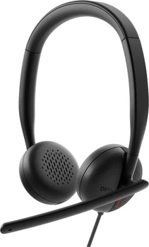 Słuchawki Dell Pro Wired Headset WH3024 Black (520-BBDH)
