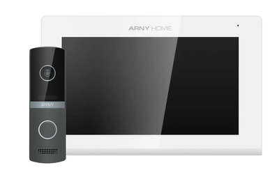 Комплект ARNY AVD-7423A Wi-Fi (AVD-742A 7'' Wi-Fi + AVP-NG230 2Мп 115°), White + Graphite