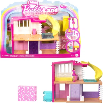 Игровой набор Barbie Mini Barbieland Домик и мини Кукла с аксессуарами