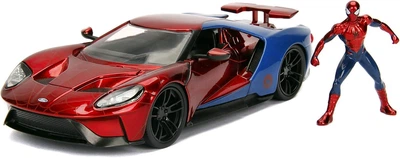 Машина металева Форд GT з фігуркою Людини-Павук, Jada, Ford GT Die-cast Car with Spider-Man Figure