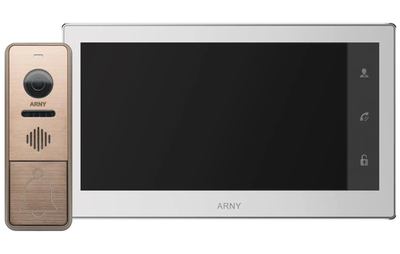Комплект ARNY AVD-7430 (AVD-740 7'' IPS + AVP-NG430 2Мп 115°), White + Brown