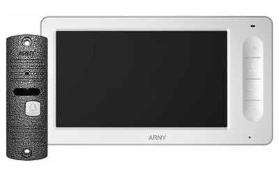 Комплект ARNY AVD-7005 (AVD-705 7'' + AVP-05 (v.2) 74°), White + Gray