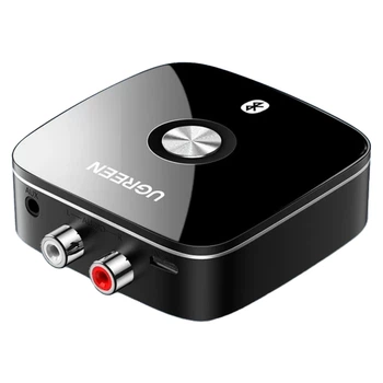 Bluetooth-ресивер Ugreen CM106 3.5 мм AUX + 2RCA Bluetooth 5.1 aptX HD Hi-Fi Черный (40759)