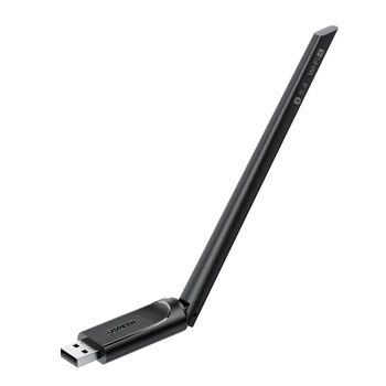 Wi-Fi адаптер Ugreen CM845 USB Wi-Fi 6 AX900 + Bluetooth 5.4 2.4/5 ГГц внешняя антенна 6 dBi Черный (75109)