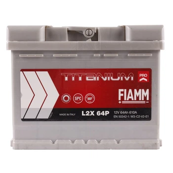 Автомобильный аккумулятор FIAMM Titanium Pro 6CT 64Ah L+ L2X 64P