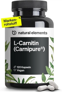 L-карнітин 3000 мг Natural Elements - 120 капсул