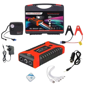 Пуско-зарядный устройство с компрессором Jumpstarter JX27 (99800 мАh)