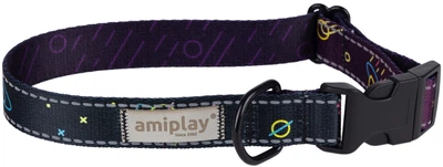 Нашийник для собак Amiplay BeSpace регульований XL Neon (5907563307445)