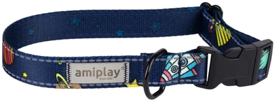 Нашийник для собак Amiplay BeSpace регульований XL Comics (5907563307438)