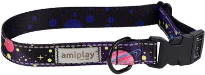 Нашийник для собак Amiplay BeSpace регульований M Milkyway (5907563307360)