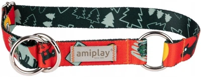 Нашийник для собак Amiplay Amik півзачіпний L TravelDog (5907563309623)