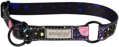Нашийник для собак Amiplay BeSpace півзачіпний M Milkyway (5907563307452)