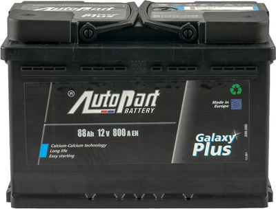 Автомобильный аккумулятор Autopart 88 Ah/12V Plus (1) (ARL088-007)