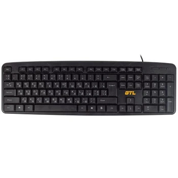 Клавиатура GTL 8125 Black, USB, Standard Office