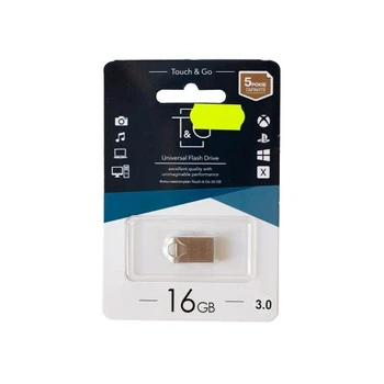 Флеш накопичувач USB 16Gb T&G Metal TG106, Silver, USB 3.0 (TG106-16G3)