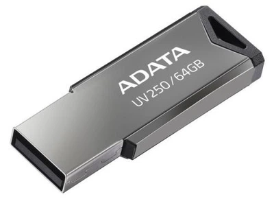 Флеш накопичувач USB 64Gb ADATA UV250, Silver, USB 2.0 (AUV250-64G-RBK)