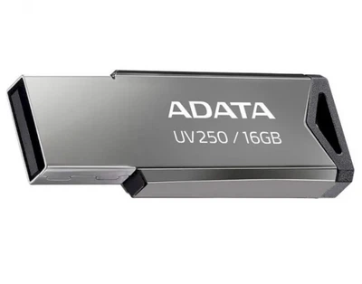 Флеш накопитель USB 16Gb ADATA UV250, Silver, USB 2.0 (AUV250-16G-RBK)