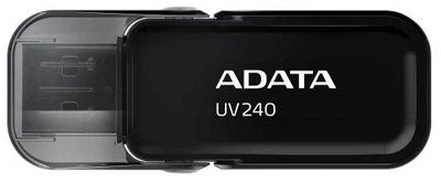 Флеш накопитель USB 32Gb ADATA UV240, Black, USB 2.0 (AUV240-32G-RBK)