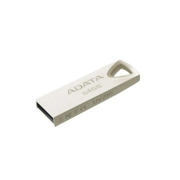 Флеш накопитель USB 64Gb ADATA UV210, Silver, USB 2.0 (AUV210-64G-RGD)