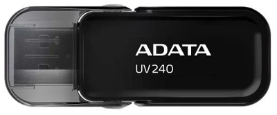 Флеш накопитель USB 32Gb ADATA UV240, Black, USB 2.0 (AUV240-32G-RBK)