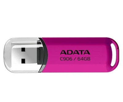 Флеш накопитель USB 64Gb ADATA C906, Purple, USB 2.0 (AC906-64G-RPP)