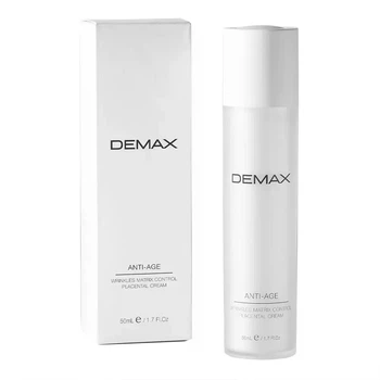 Крем Demax Anti Age Wrinkles Matrix Control Placental Cream з плацентарним комплексом для догляду за шкірою обличчя, 50 мл