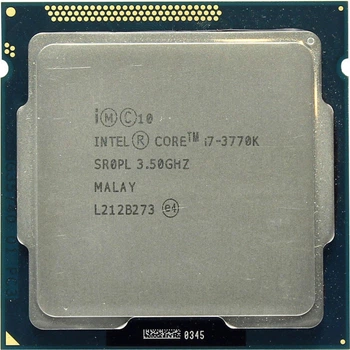Процессор LGA1155 Intel Core (G3) ivy Bridge i7 3770K 4x3.50GHz 8M Cashe 22нм HD4000 77W 5GT\s Б\В - Б/У