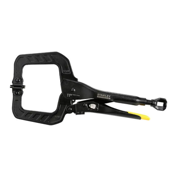 Клещи зажимные STANLEY FATMAX с фиксатором и С-образными губками 280 мм.