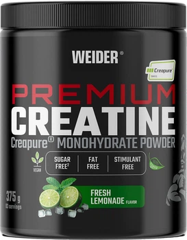 Креатин моногідрат Weider Premium Creatine Creapure порошок 375 г Лимонад (8414192349267)