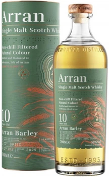 Виски Arran Local Barley 10 лет выдержки 0.7 л 50% в тубусе (2021001156808)