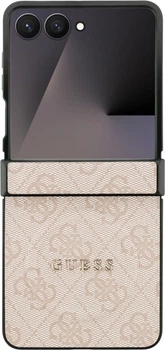 Панель Guess 4G Classic MagSafe для Samsung Galaxy Flip 7 Pink Sand (GUHMZF7P4MSEGCP)