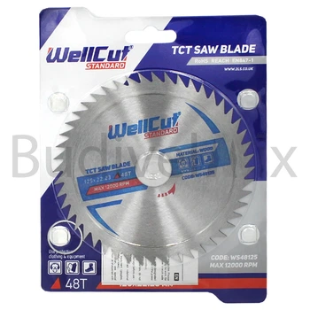 Диск пиляльний WellCut Standard б/н 125x22,23 мм 48Т