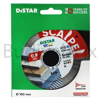 Диск алмазний відрізний DiStar 1A1R Scalpel 100x0,9/0,5x5x22,23 мм суцільний