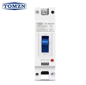 Автоматический выключатель постоянного тока однополюсный TOMZN DC MCCB TXBD1‑250/PV 1p 250A