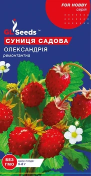 Насіння Полуниці GL Seeds суниці Олександрія Ремонтантна 0,1г