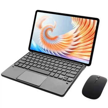 Клавиатура-подставка беспроводная Smart Keyboard + Мышка для Blackview Tab Mega 3 Ukr+Eng Black
