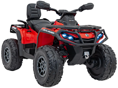 Samochód elektryczny dla dzieci Quad Can Am Outlander ATV z Pilotem Czerwony (5903864982688)