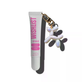 Бальзам-блиск для губ CRYSTAL SORBET WiSHLiST LIP GLOSS BALM, 10 мл + іграшка-брелок
